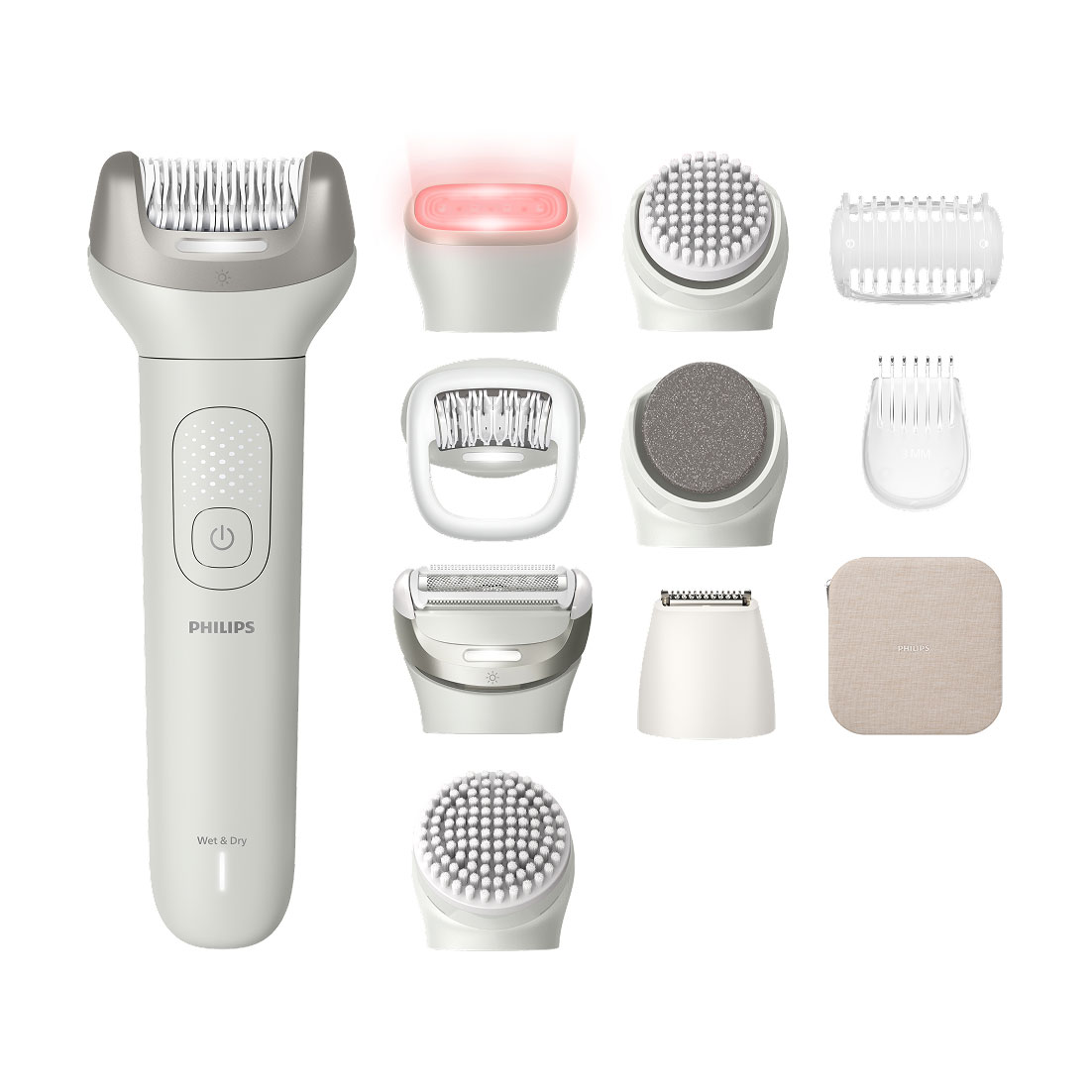 Б'юті-набір для догляду за тілом та обличчям Philips Series 9900 BRE750/00