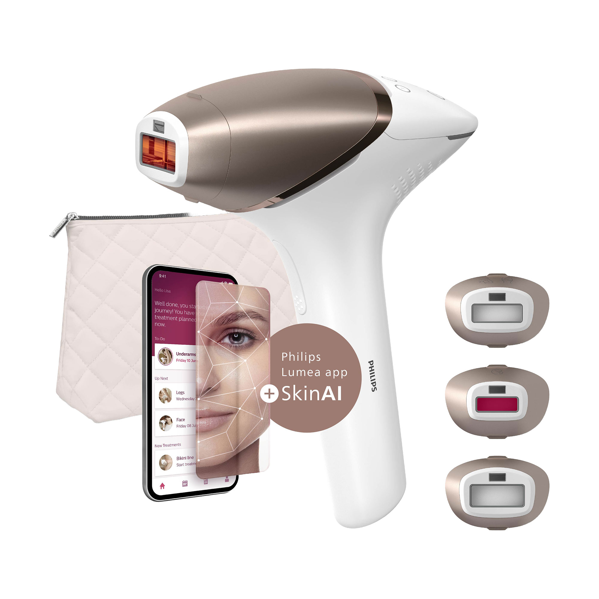 Уцінка! Фотоепілятор Philips Lumea Series 9000 BRI973/00